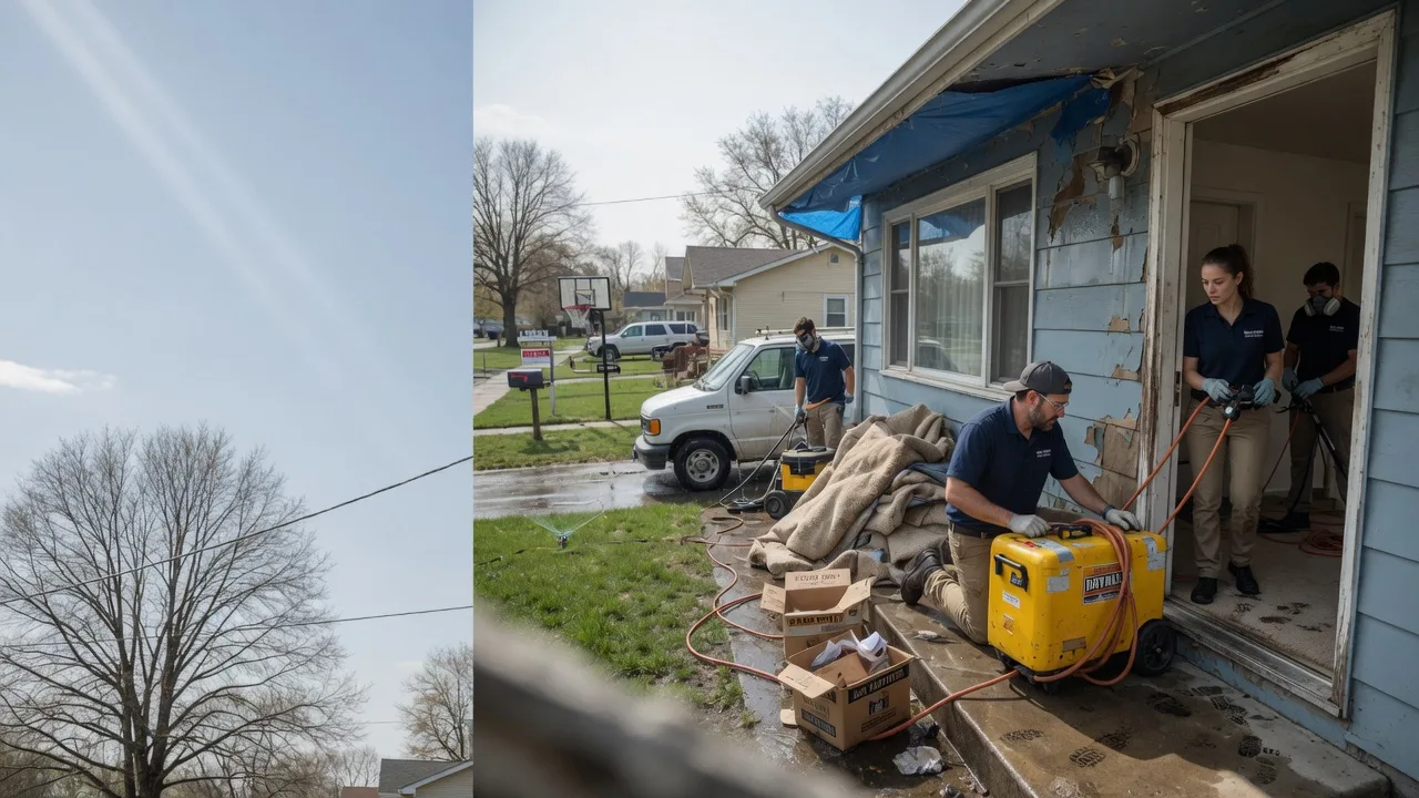Basement Flood Cleanup in Walkerton, VA near me